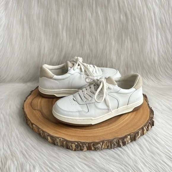 LIKE NEW Madewell leather court sneakers - Picture 4 of 14